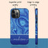 Blue Agate Custom Name iPhone Case